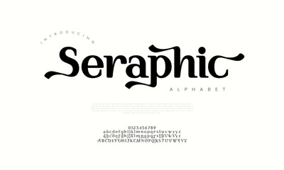 Unique serif font with gothic-inspired curves, perfect for edgy branding and posters
