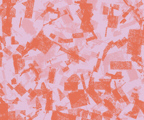 Abstract grunge background with a red paint pattern and vintage texture design