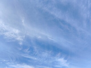 blue sky with clouds