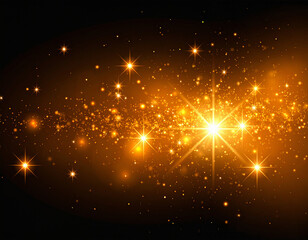 abstract background with stars