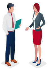 Fototapeta premium business people shaking hands