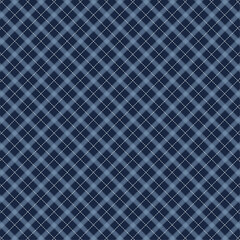 blue plaid fabric pattern background vector design
