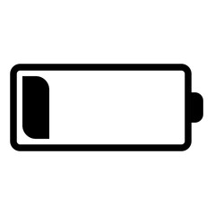 Icon of battery illustration