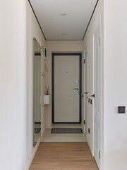 interior design. interior photography of an apartment for rent. One-room apartment with a simple and cozy design. High quality photo