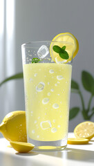 glass of lemonade