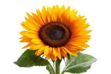 Obraz premium Closeup Of Bright Yellow Sunflower