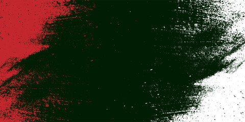 17 August Indonesia Independence Day. Indonesia Flag Made of Glitter Sparkle Brush Paint Vector
