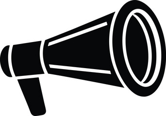 megaphone marketing vector icon.
