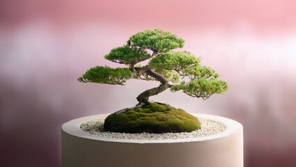 Botanical Micro-Scenes on Sculptural Platforms