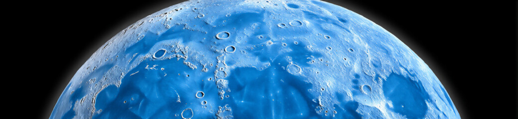 what if the moon was a vibrant blue planet in the earth's sky a breathtaking alternate reality,