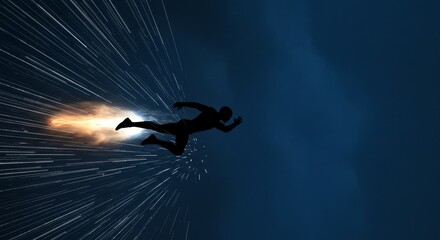 line of action with heroic pose
