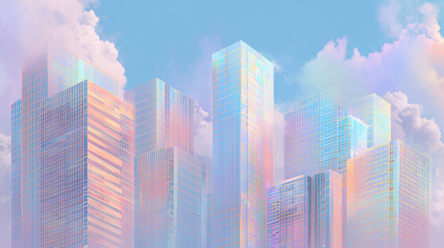 abstract city background