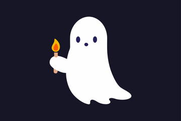 floating ghost pumpkin