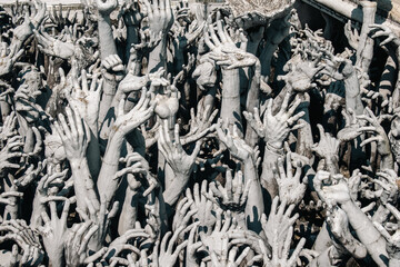 White Temple , Chiang Rai , Thailand