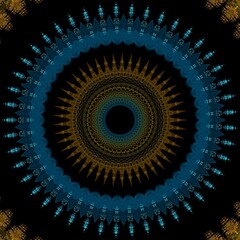 Beautiful art inspired of middle east culture