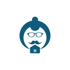 agency house logo design business