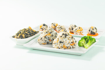 Japanese sushi, Japanese Rice and vegetable roll