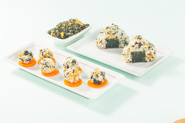 Japanese sushi, Japanese Rice and vegetable roll