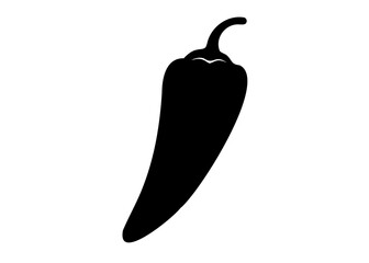 Hot chili paper icon vector. hot pepper, paprika vector illustration