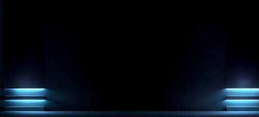 abstract background with bottom loop