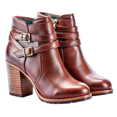 brown leather boots