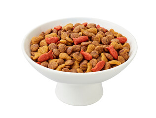 Cat Dog Food On PNG Transparent Background. Cut-Out Clipping Path With Adobe Photoshop Pen Tool . PNG Transparent Food