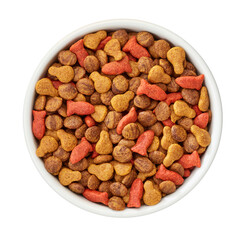 Cat Dog Food On PNG Transparent Background. Cut-Out Clipping Path With Adobe Photoshop Pen Tool . PNG Transparent Food