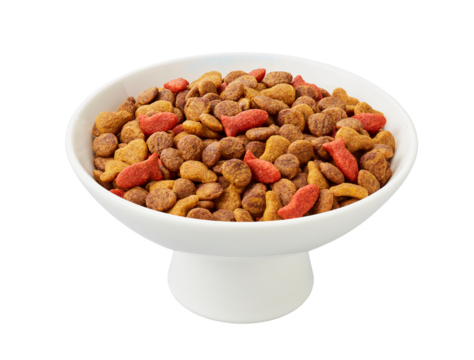 Cat Dog Food On PNG Transparent Background. Cut-Out Clipping Path With Adobe Photoshop Pen Tool . PNG Transparent Food