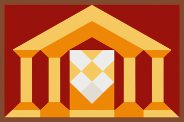 renaissance palace flooring with marble and wood