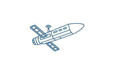 space exploration icon, broadcasting satellite, satellite silhouette, satellite transmission, satellite tech, dish antenna icon, satellite network, weather satellite, geostationary satellite, satellit