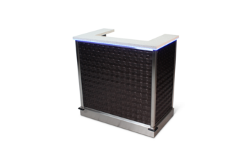 Modern Office Desk On PNG Transparent Background. Cut Out Clipping Path With Adobe Photoshop Pen Tool.PNG Transparent Desk