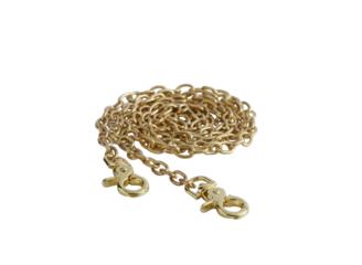 Golden Necklace Chain Round Shape On PNG Transparent Background. Cut-Out Clipping Path With Adobe Photoshop Pen Tool . PNG Transparent Necklace , PNG Chain , PNG Jewelry 