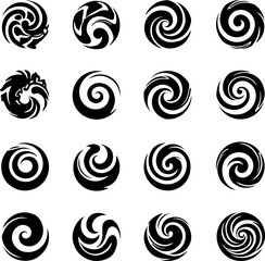 tribal tattoo, sun tattoo, spiral tattoo, tattoo design,  bundle