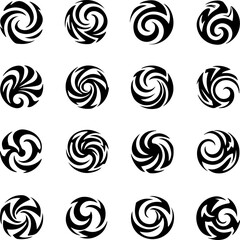 tribal tattoo, sun tattoo, spiral tattoo, tattoo design,  bundle