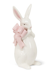 Ceramic  Ester Bunny Eggs On PNG Transparent Background. Cut-Out Clipping Path With Adobe Photoshop Pen Tool . PNG Transparent Bonny Eggs 