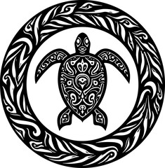 Naklejka premium Tribal Sun & Moon Mandala Vector bundle graphics