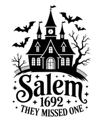 Salem 1692 Witch Shirt – They Missed One