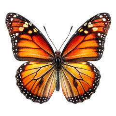 butterfly isolated on white background