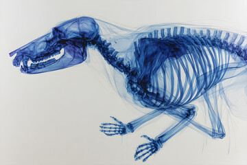 Translucent Wonders: An X-Ray Exploration of Animal Anatomy's Intricate Beauty