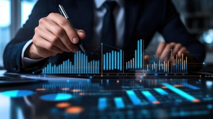 Analyzing financial data for strategic investment planning and market insights
