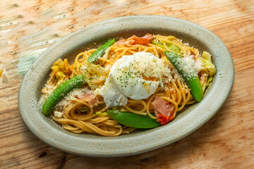 イタリアンパスタ　Typical Italian dish pasta (spaghetti)