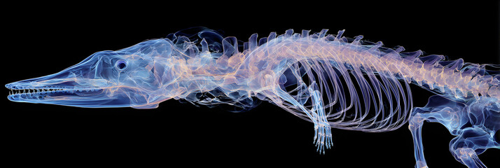 Translucent Wonders: An X-Ray Exploration of Animal Anatomy's Intricate Beauty