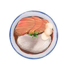 Boat noodle - Thai food series