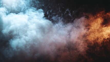 Fototapeta premium Abstract smoke colors