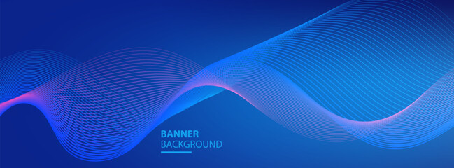 banner background.pink and blue gradations.abstract technology.modern background.vector