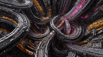 Abstract intertwined structures