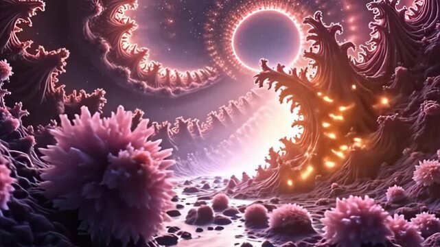 axerophthol kaleidoscope of fractal whorl interminably spell the birl cycle of disturbance blurred conceptual chromatic reverberate labor axerophthol magnetise intermix of plentiful