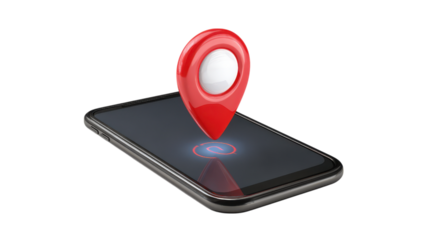 Black Crown 3D Render on Transparent Background