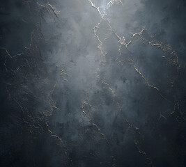Dark textured background with subtle golden veins illuminated by soft light