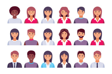 Diverse Faces of Humanity: A vibrant collection of headshots representing various individuals from different backgrounds and ethnicities, symbolizing the beauty of diversity and inclusion.